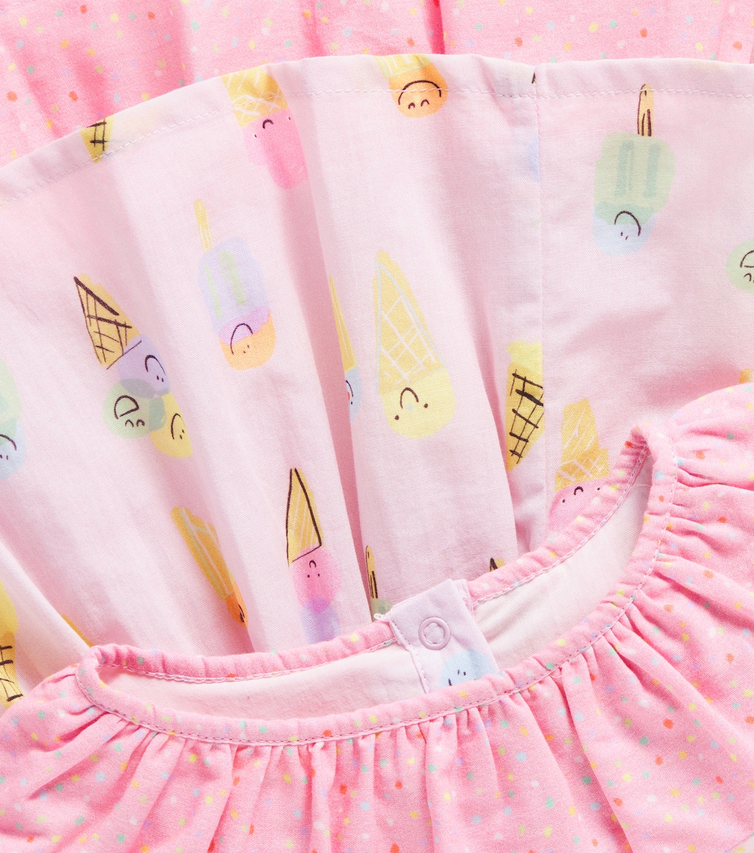 Abito in cotone con stampa | Stella McCartney Kids