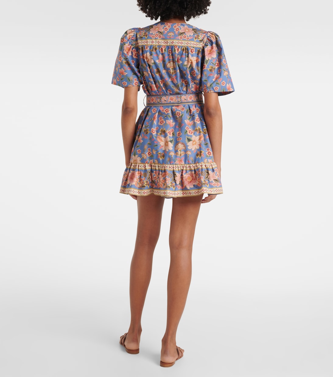 Hemdblusenkleid Superbloom Tapestry aus Baumwolle | Farm Rio