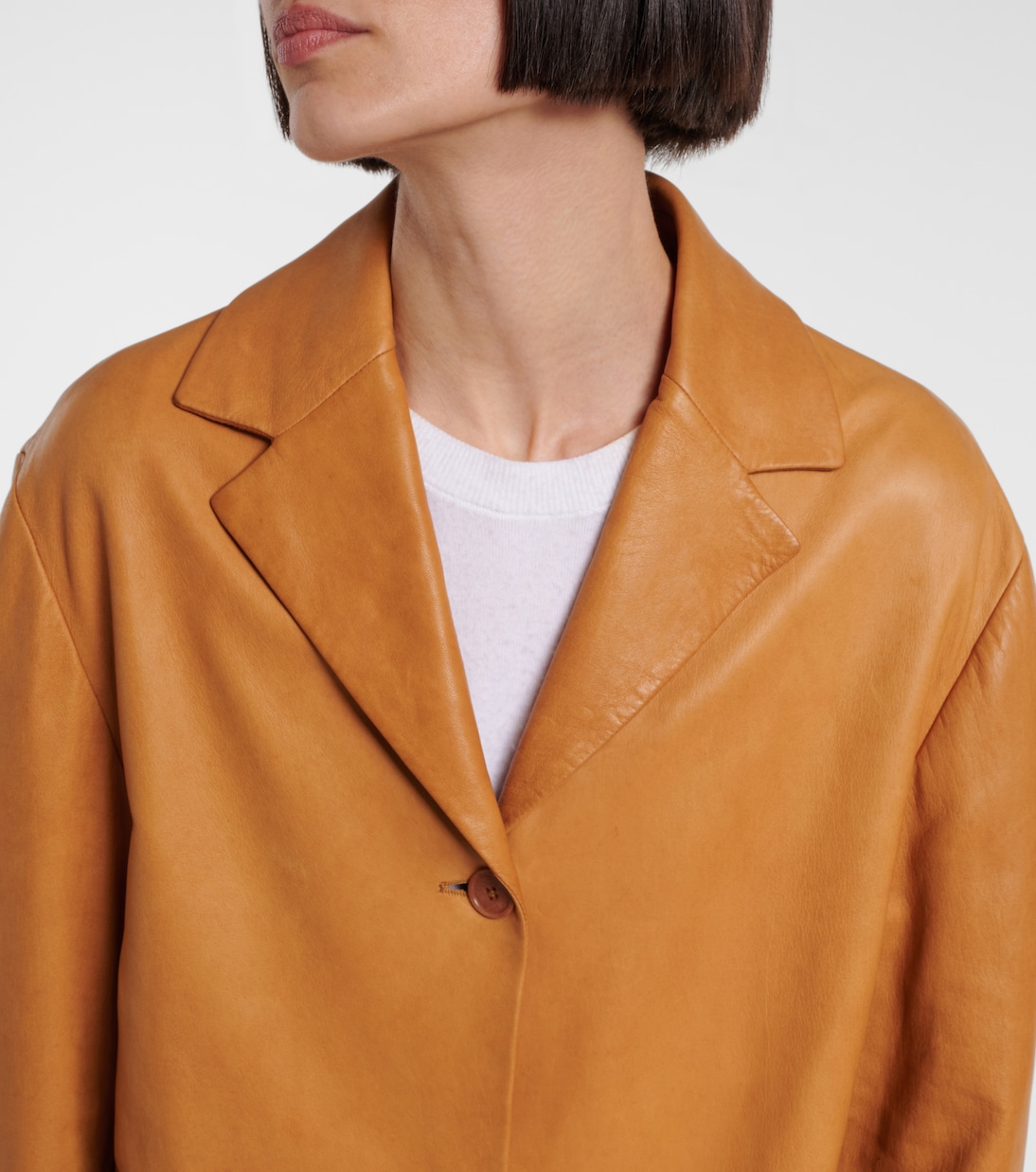 Chaqueta Fabian de piel | The Row