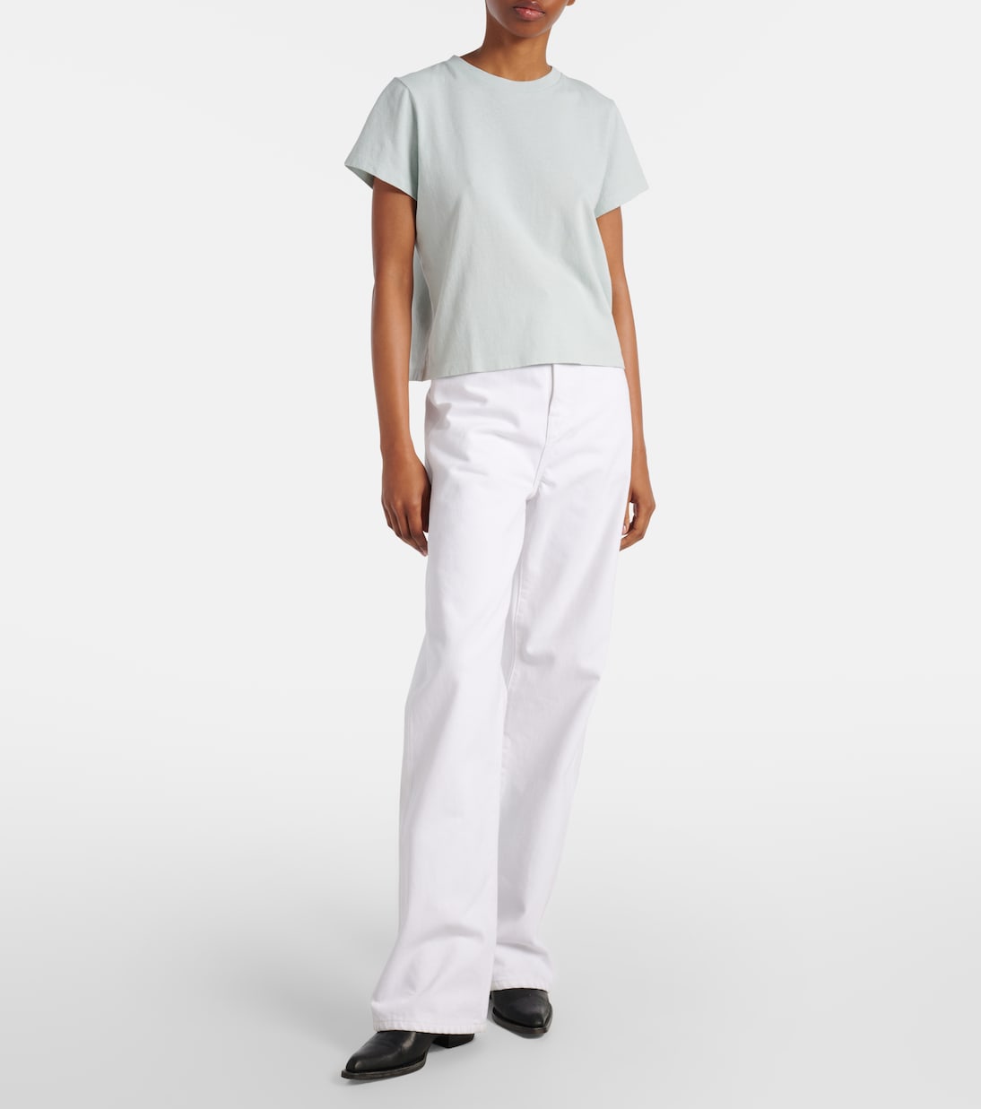 T-shirt Emmylou in cotone | Khaite