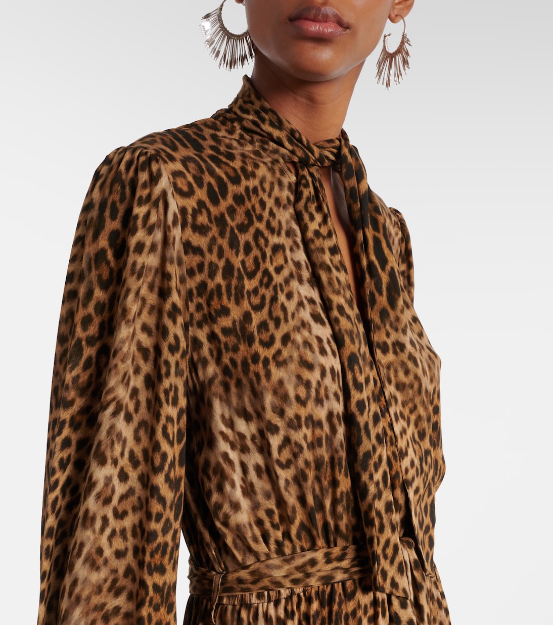 Abito lungo Skylar con stampa leopardata | Melissa Odabash