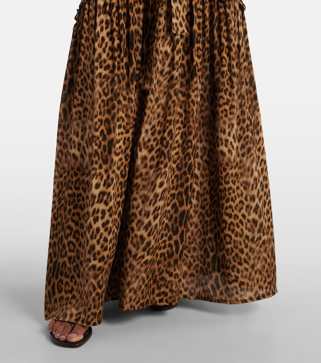 Abito lungo Skylar con stampa leopardata | Melissa Odabash