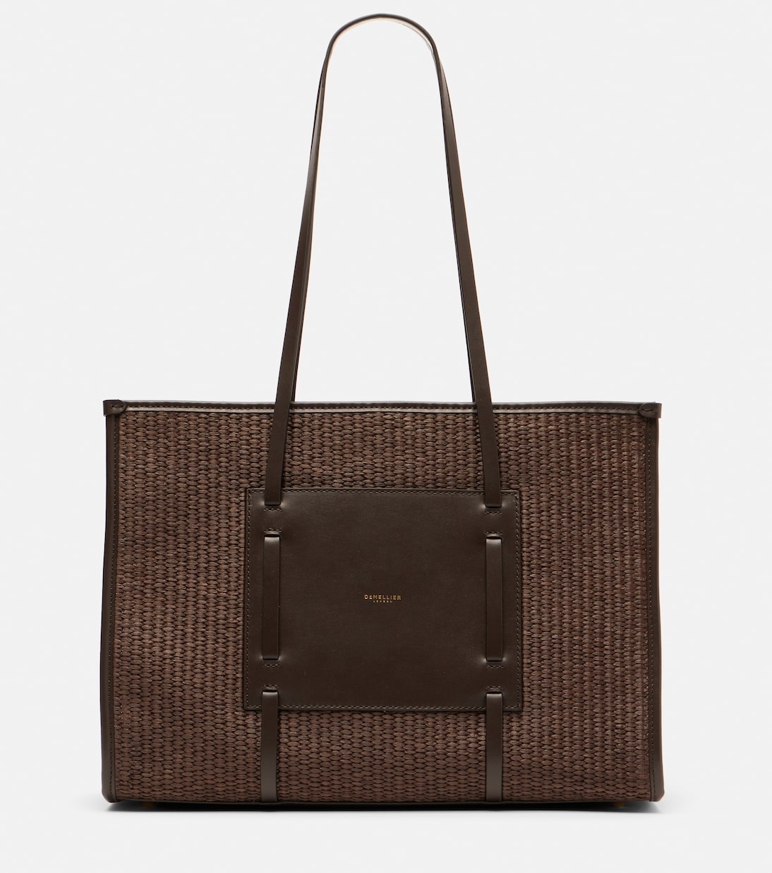 Cabas Capri en raphia et cuir | DeMellier