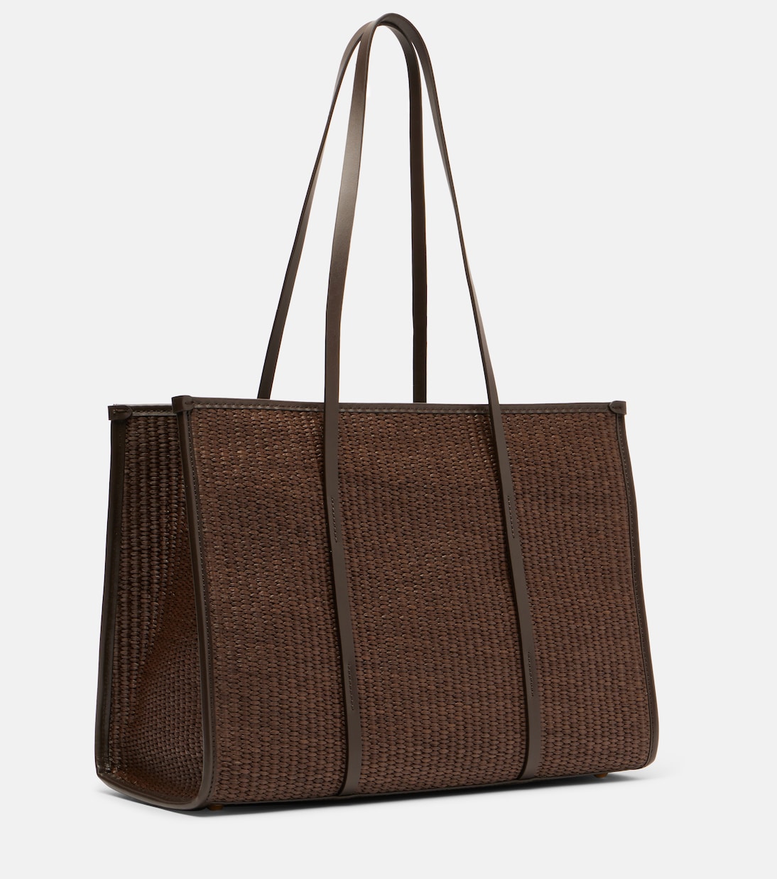 Cabas Capri en raphia et cuir | DeMellier