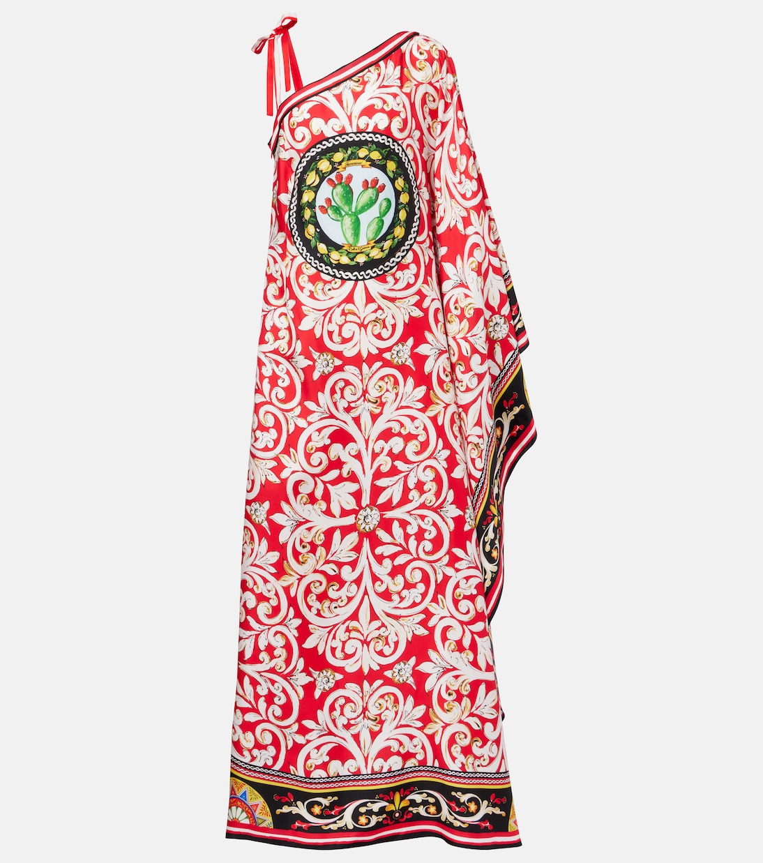 Taormina printed silk kaftan  | Dolce&Gabbana