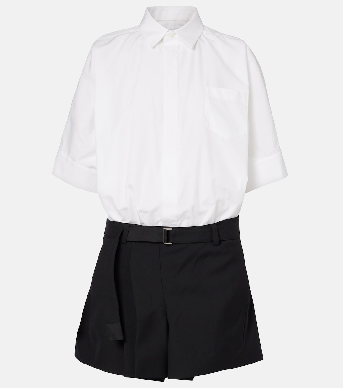 Poplin minidress | Sacai