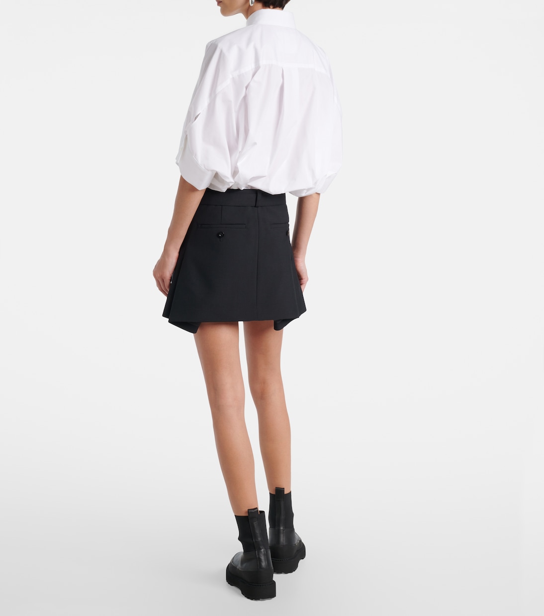 Poplin minidress | Sacai