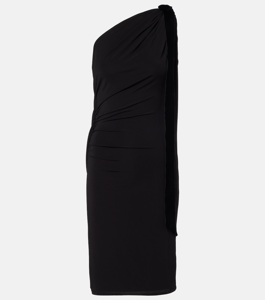 Vestido corto asimétrico drapeado | Nina Ricci