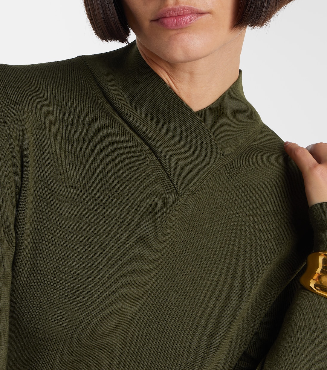 Wool midi dress | Tom Ford