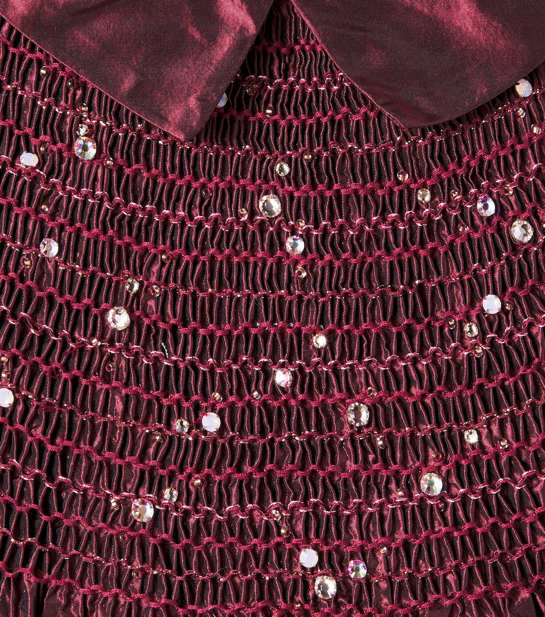 Robe Jeanne en soie à ornements | Bonpoint