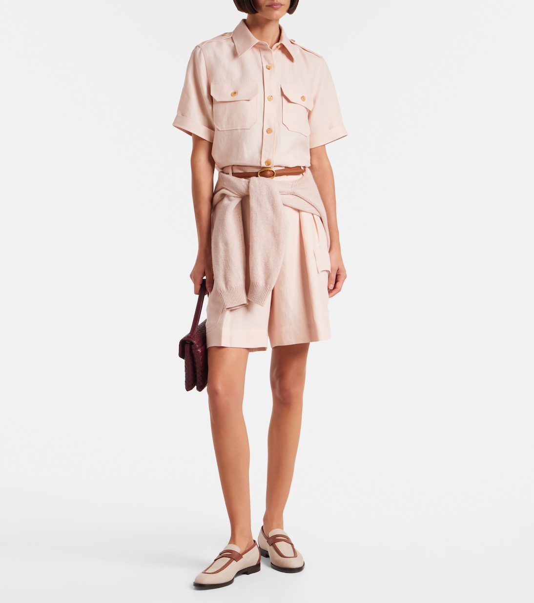 Annalisa linen shirt | Loro Piana