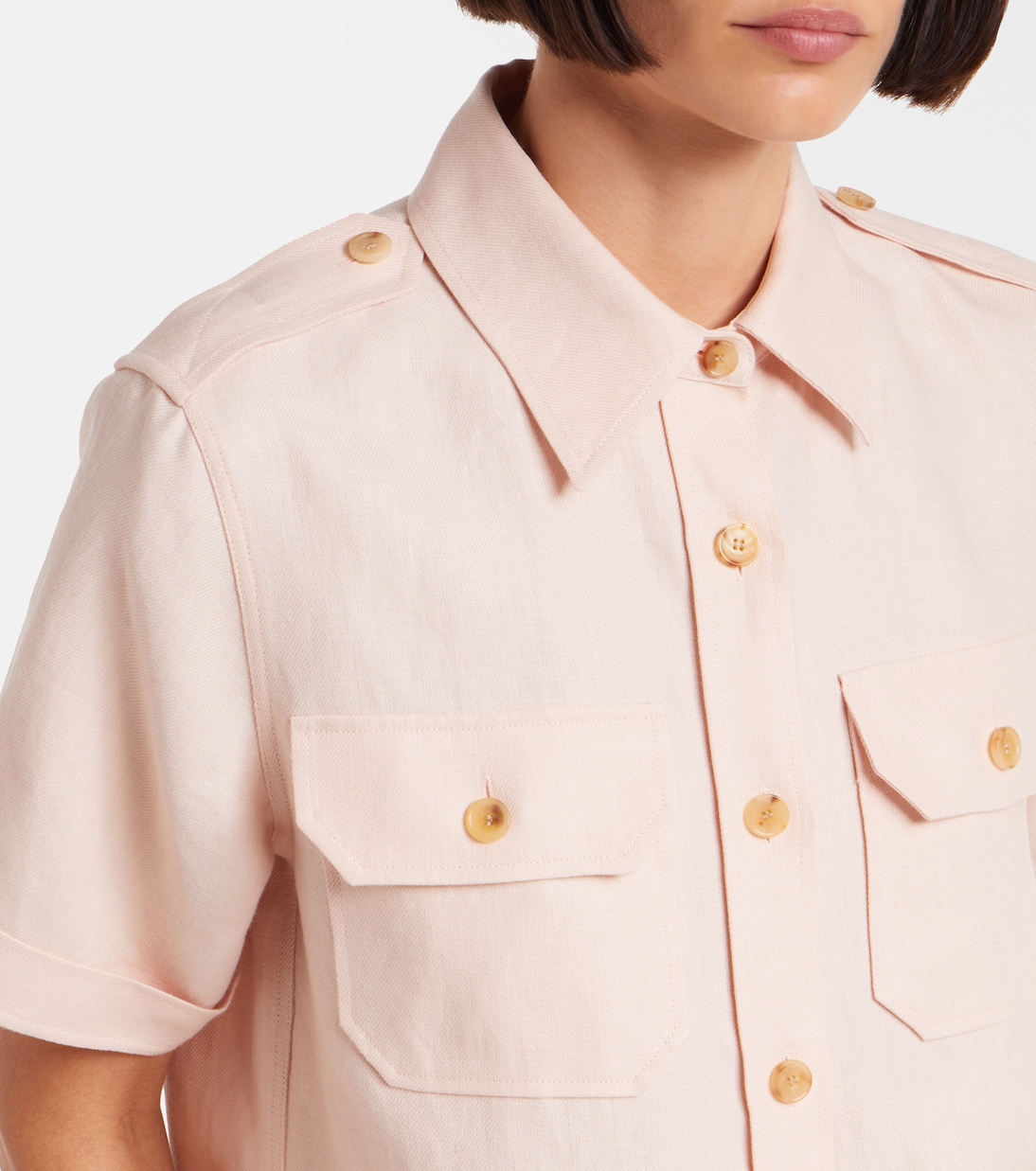 Annalisa linen shirt | Loro Piana
