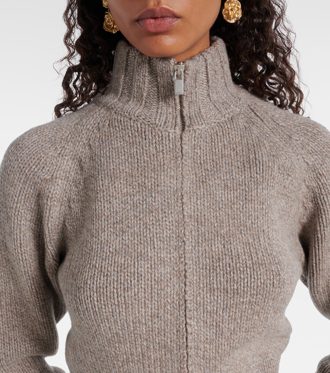 Zip-up cashmere sweater | Magda Butrym
