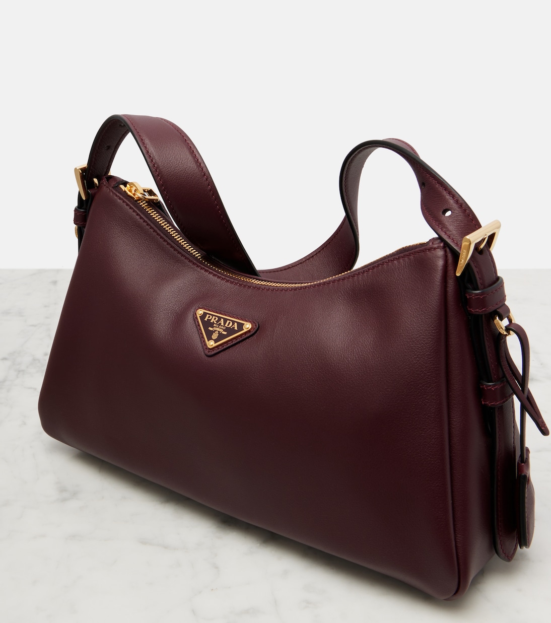 Bolso al hombro Prada Aimée Medium de piel | Prada