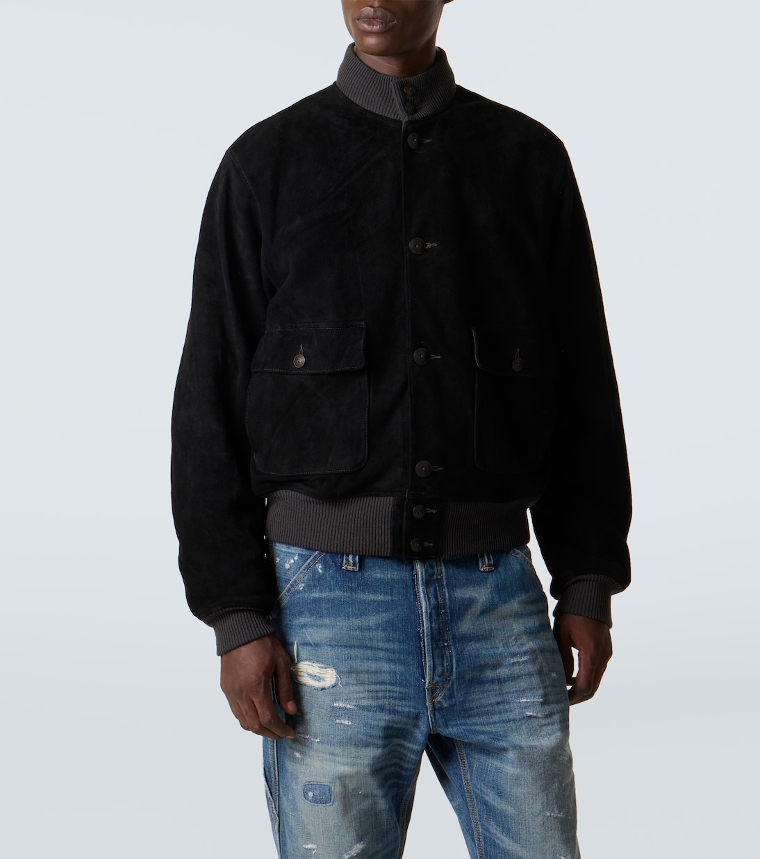 Chaqueta bomber Mason de ante | RRL