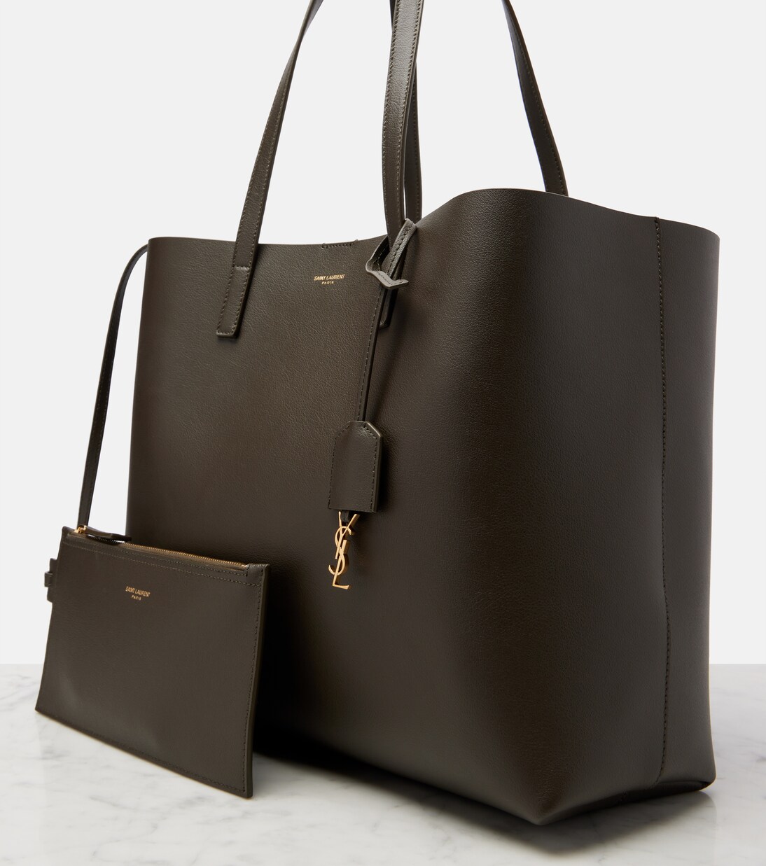 Tote Shopping Large aus Leder | Saint Laurent