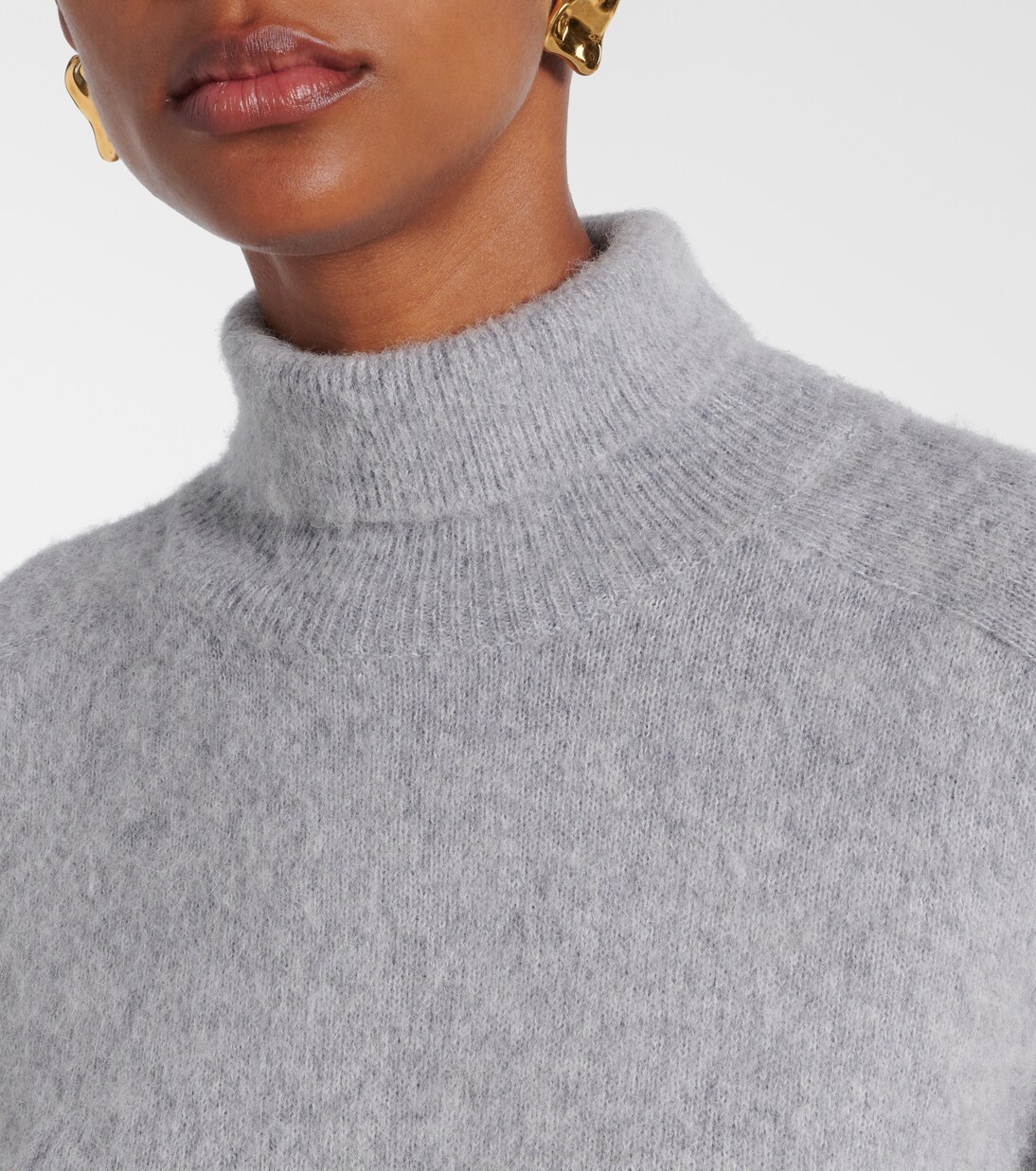 Wool-blend turtleneck sweater | Victoria Beckham