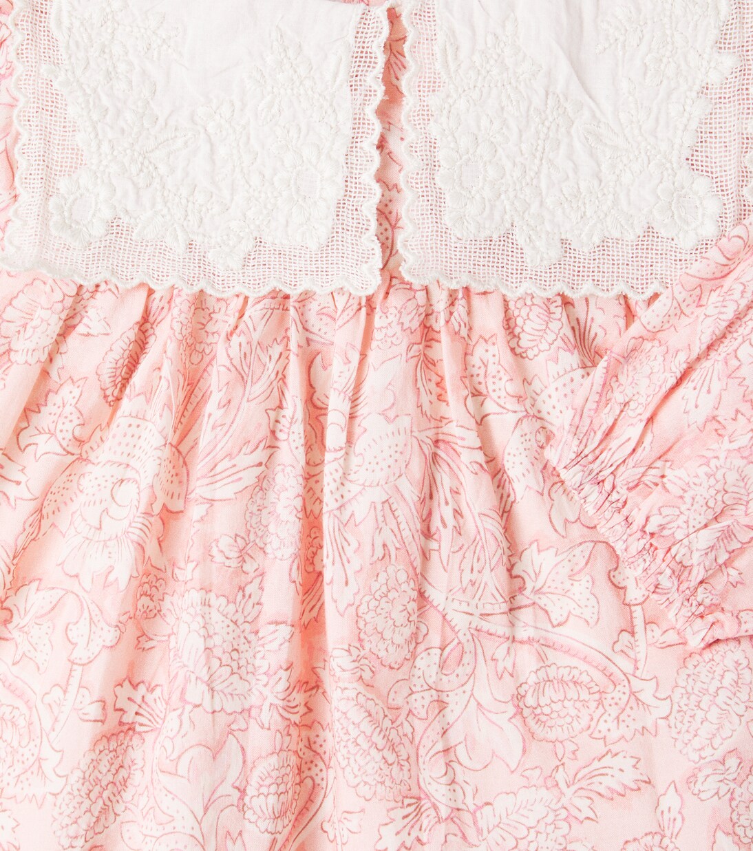 Baby Arinola lace-trimmed cotton dress  | Louise Misha