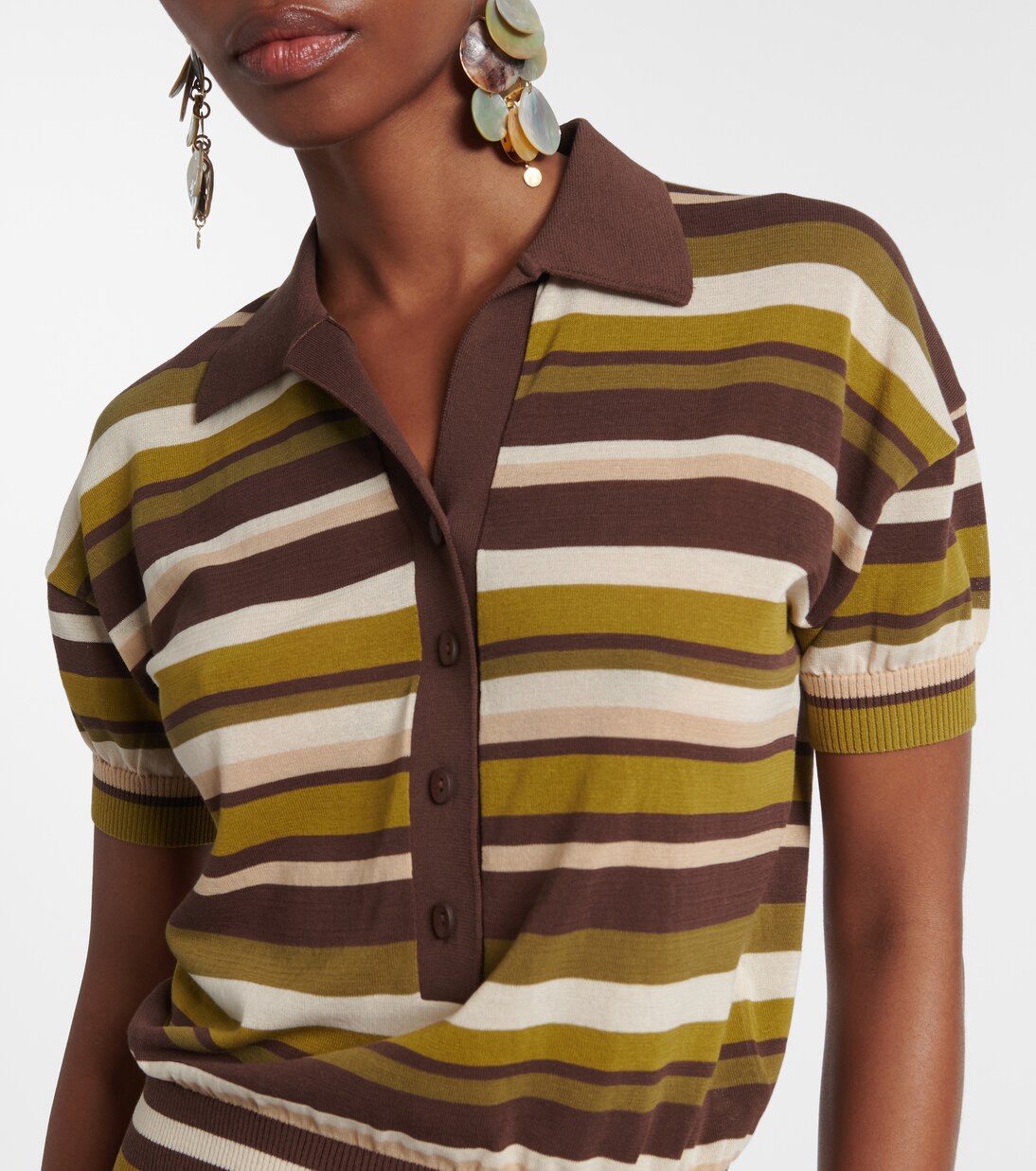 Polo in misto cotone a righe | Faithfull