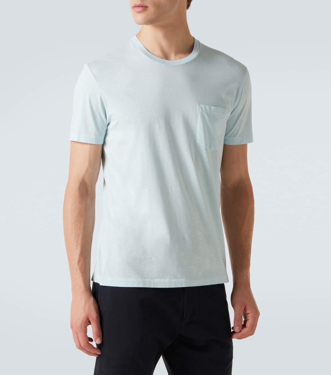 T-Shirt aus Baumwolle und Seide | Tom Ford