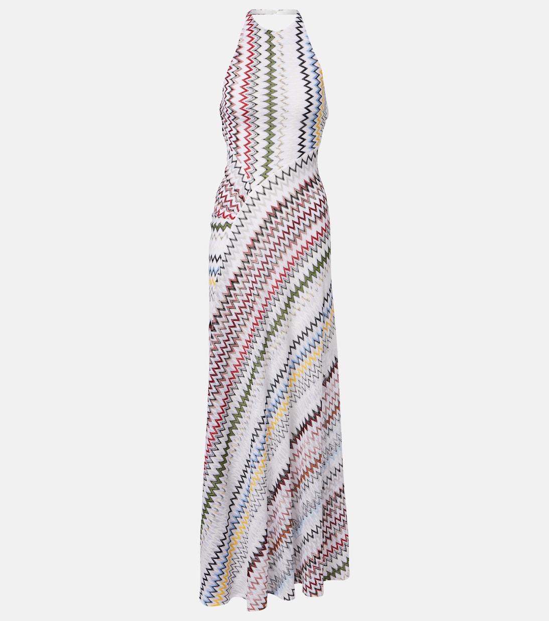 Zigzag knitted maxi dress | Missoni