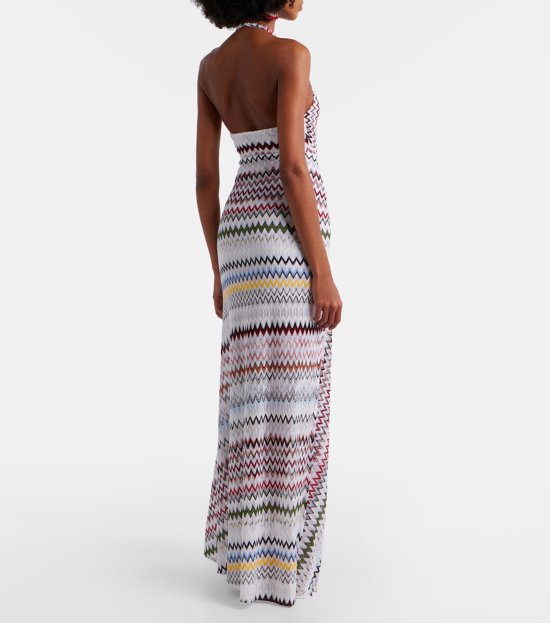Zigzag knitted maxi dress | Missoni