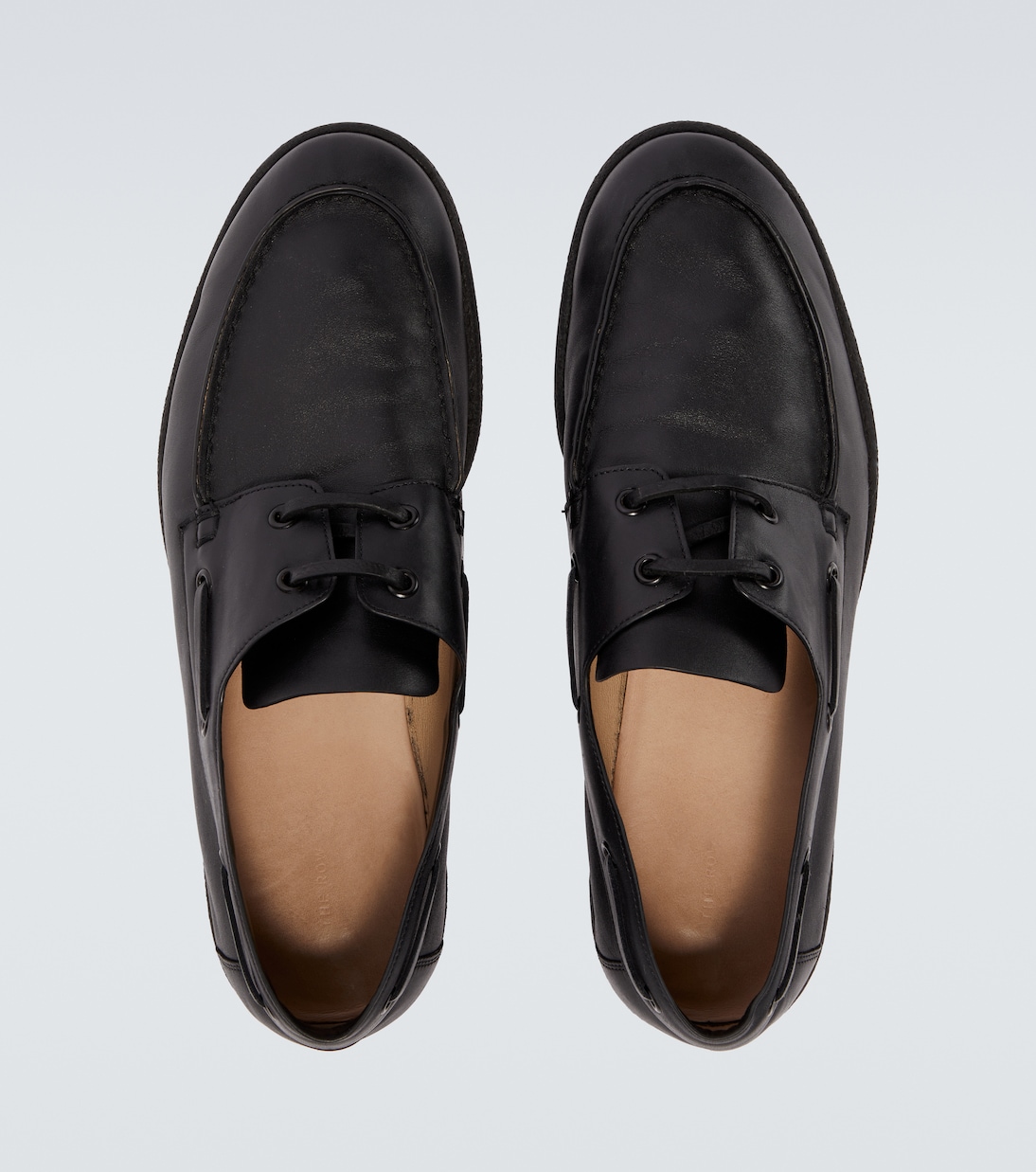 Novus leather boat shoes | The Row