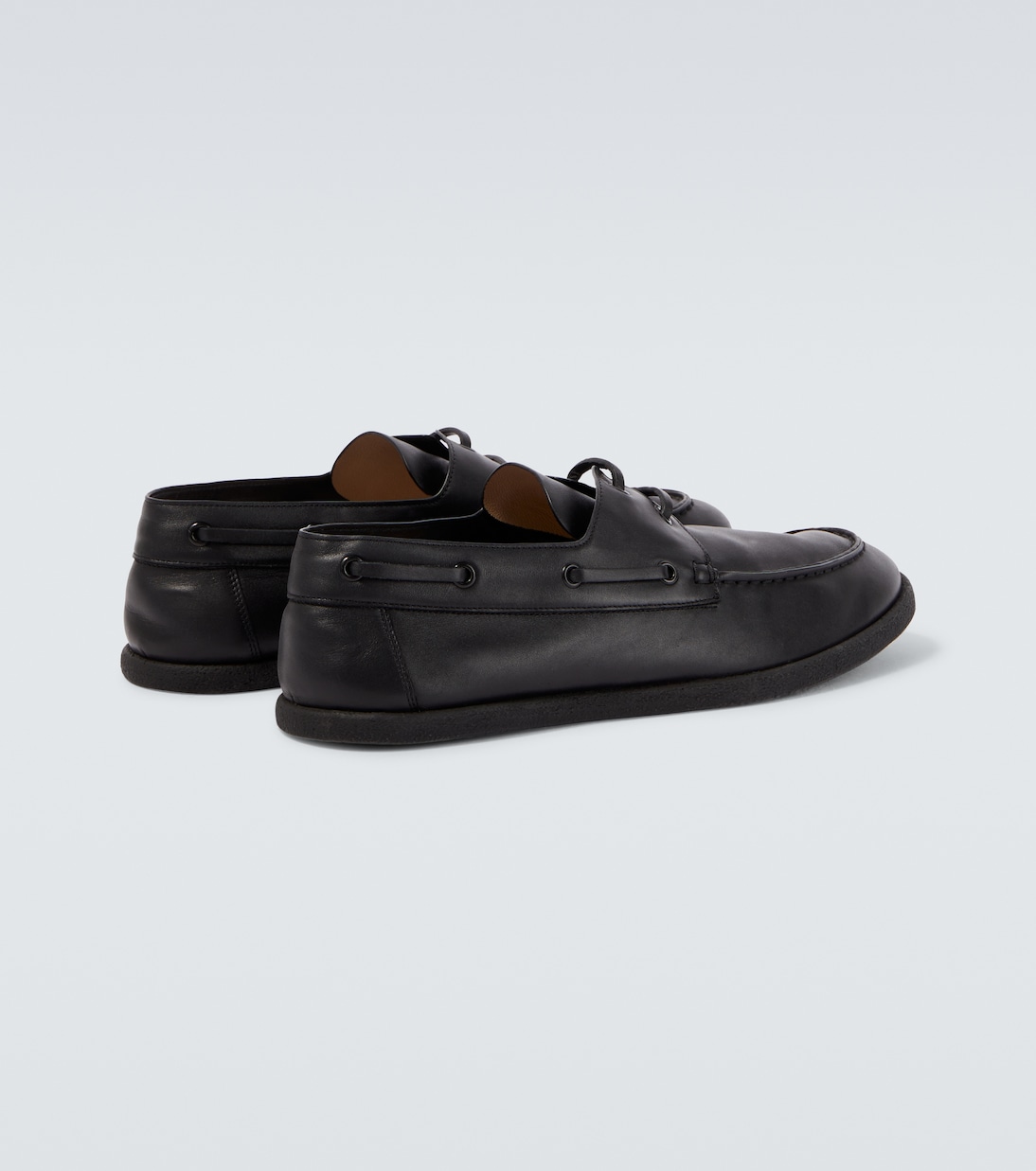 Novus leather boat shoes | The Row