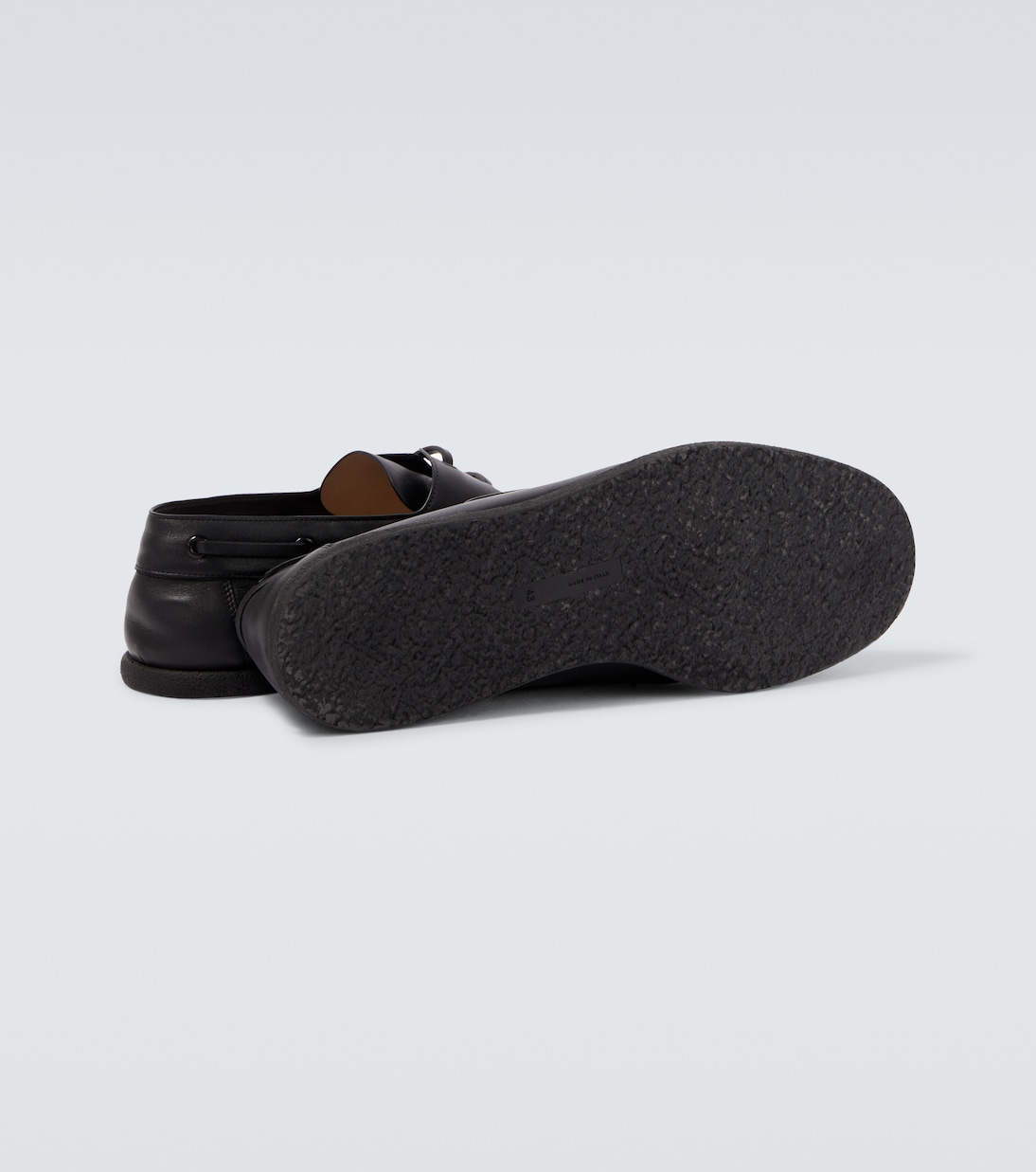 Novus leather boat shoes | The Row