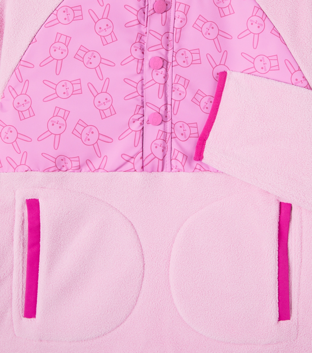 Hop The Bunny fleece jacket | Roarsome