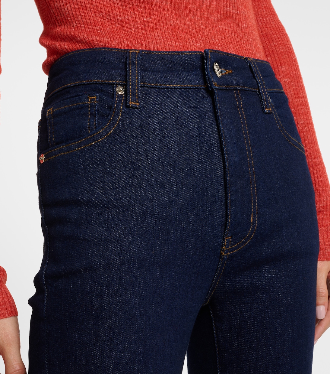 Reboot high-rise bootcut jeans | Frame