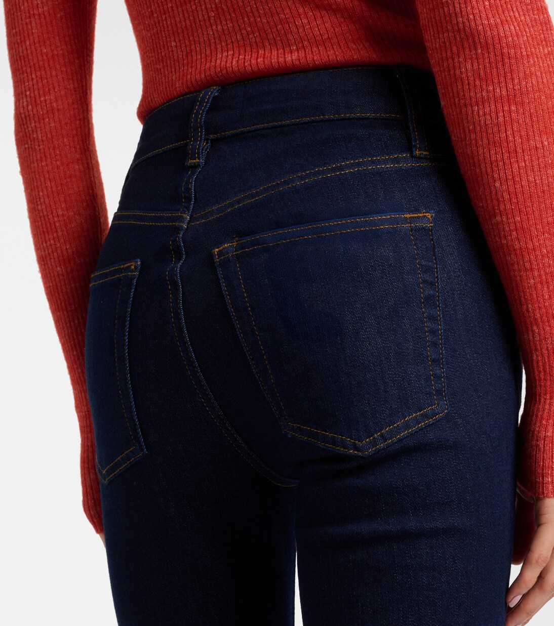 Reboot high-rise bootcut jeans | Frame