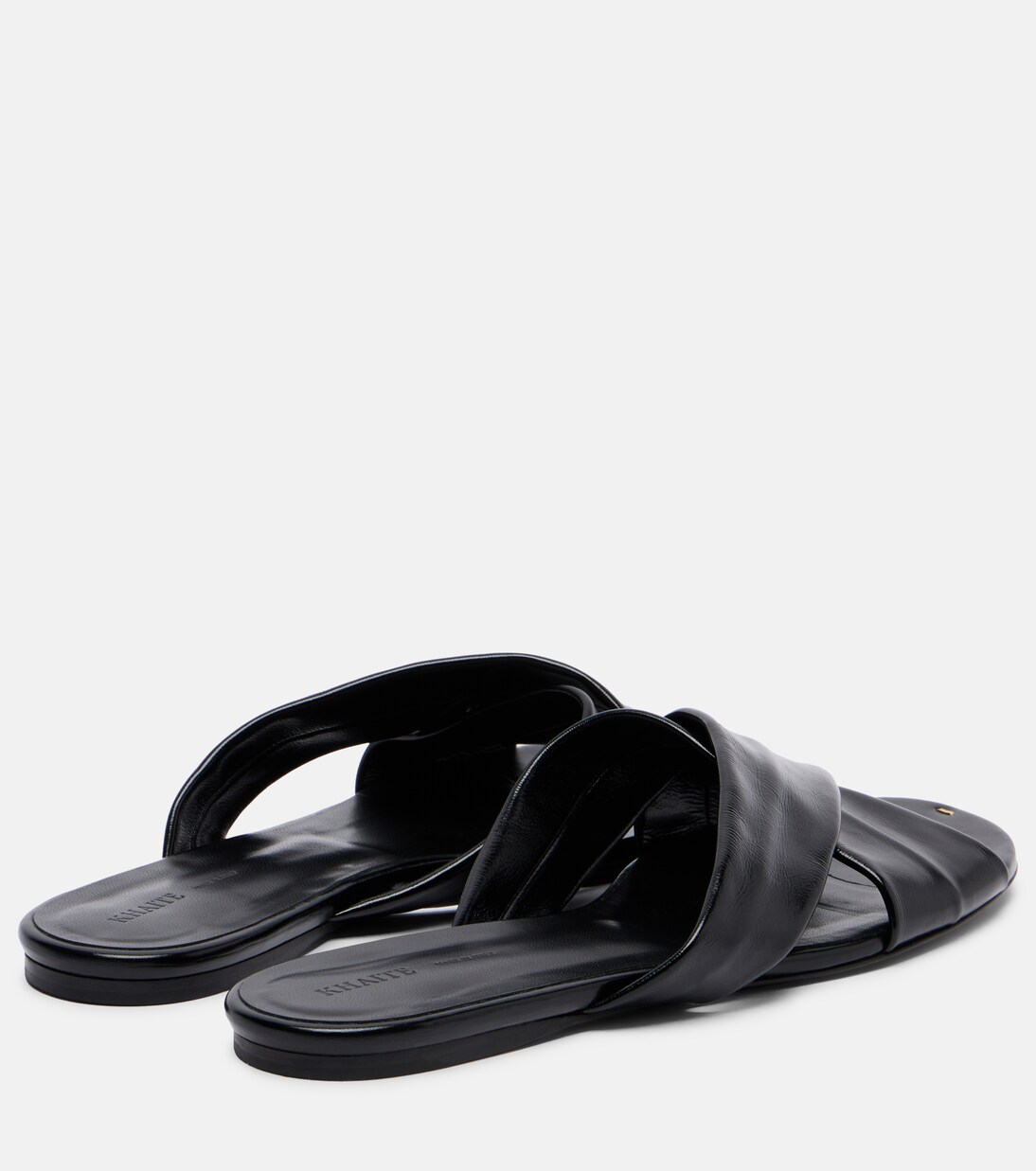 Liria leather slides | Khaite