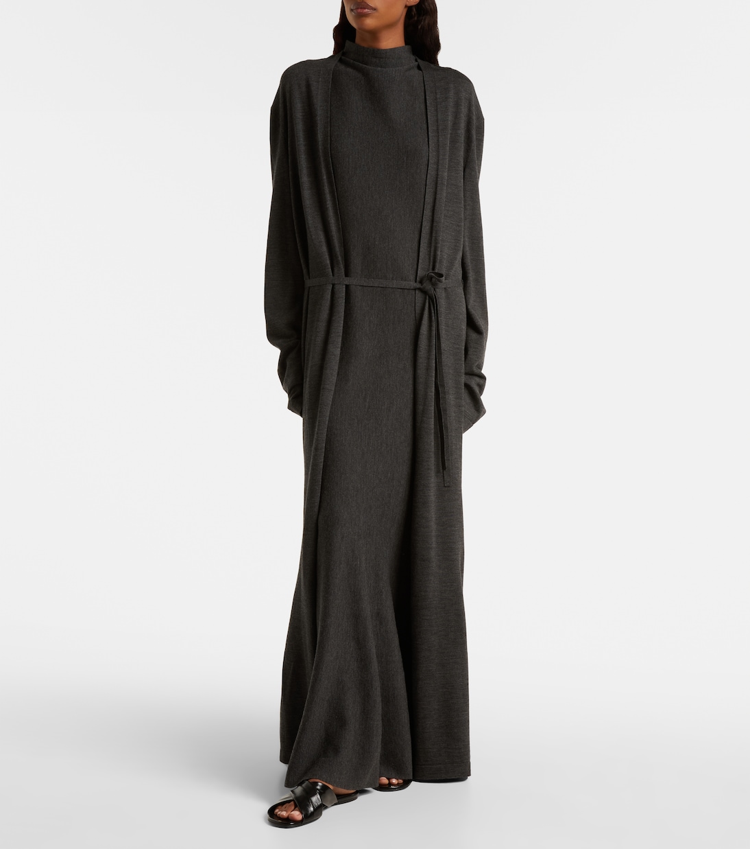 Liria leather slides | Khaite