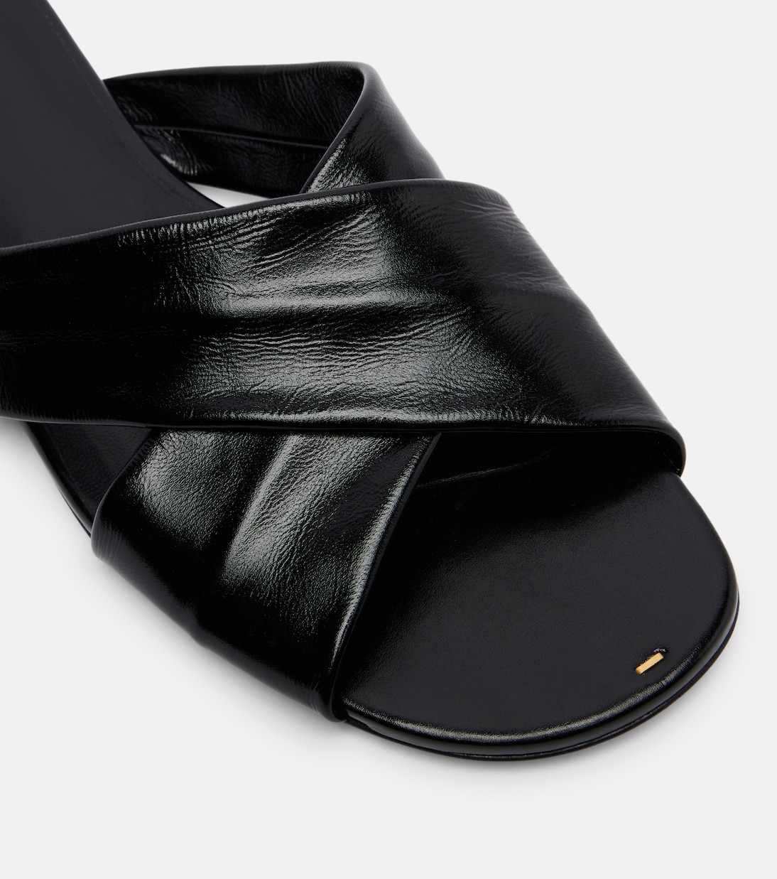 Liria leather slides | Khaite