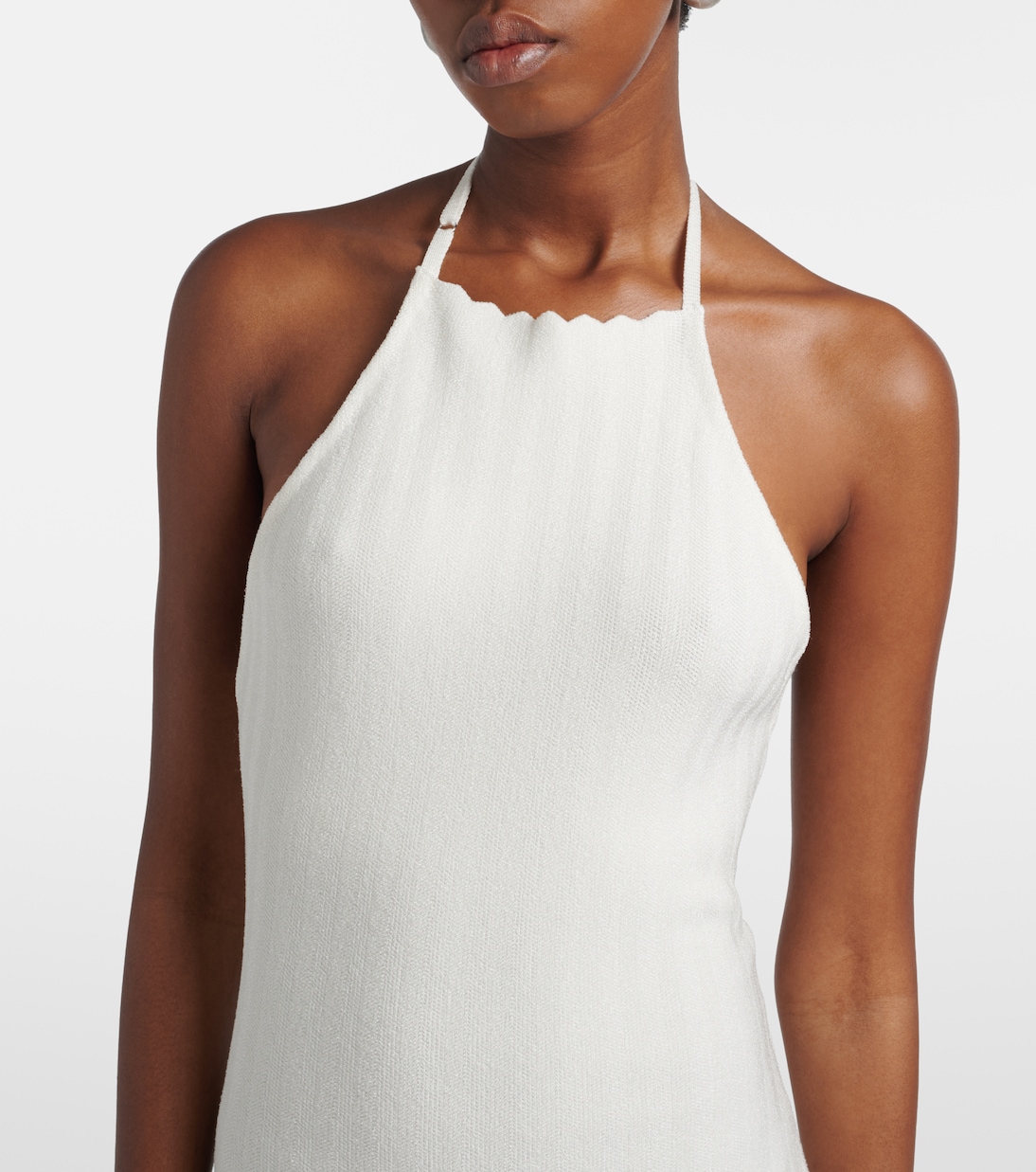 Tablier knitted midi dress | Jacquemus