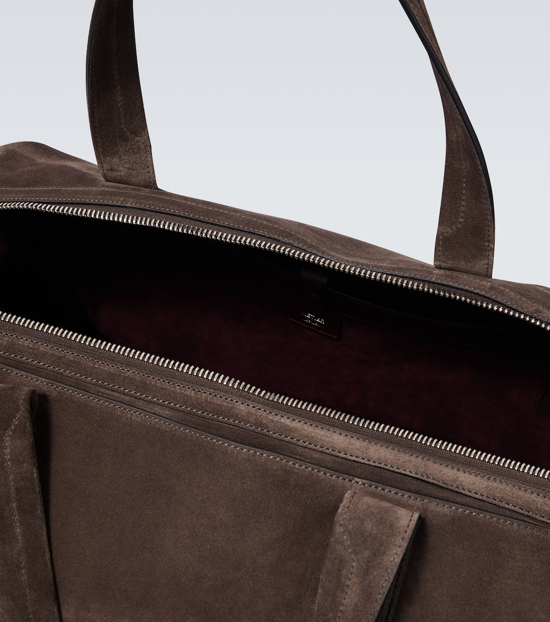 Nomad Weekend suede duffel bag | Métier