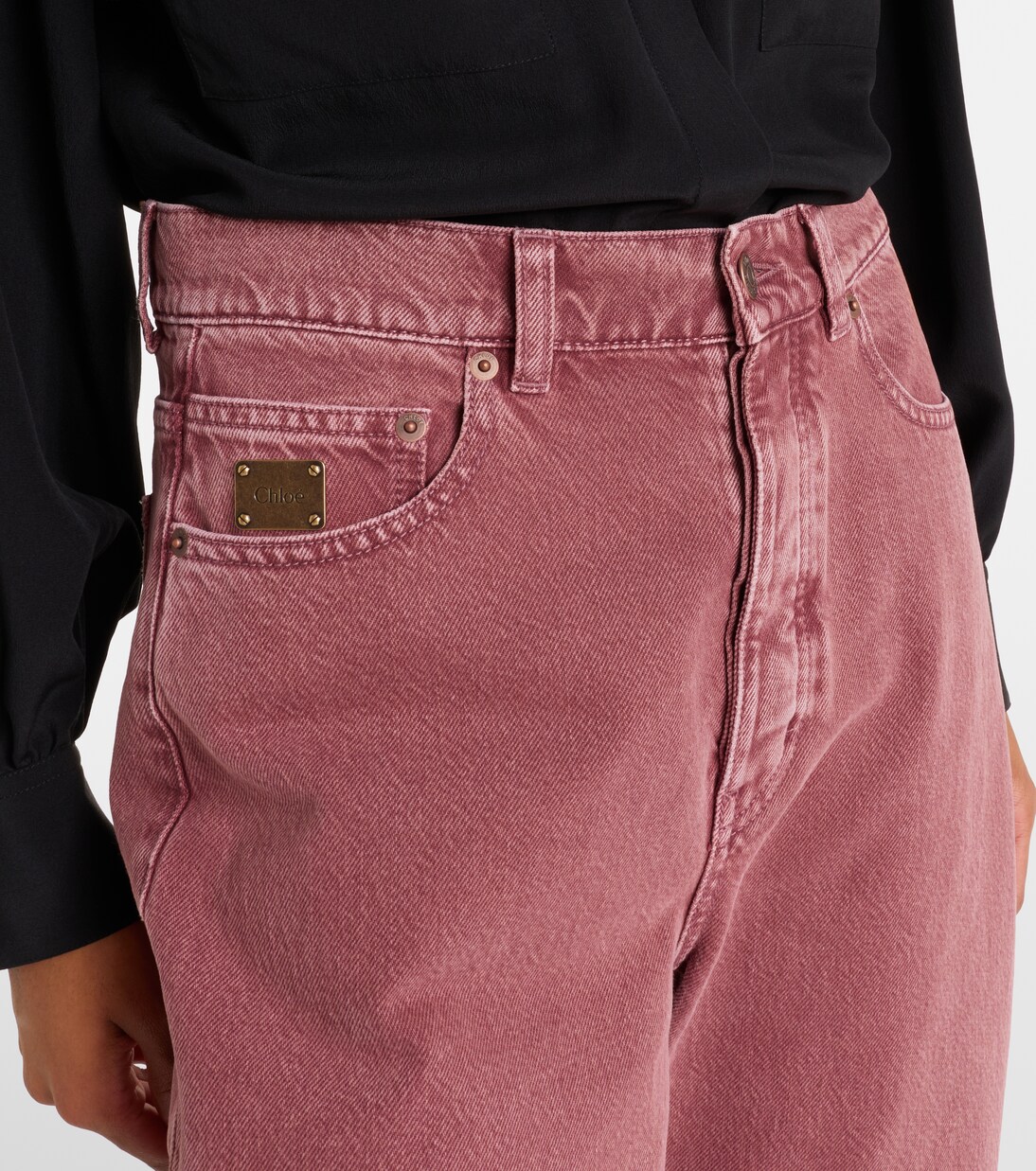 Straight Mid-Rise Jeans | Chloé