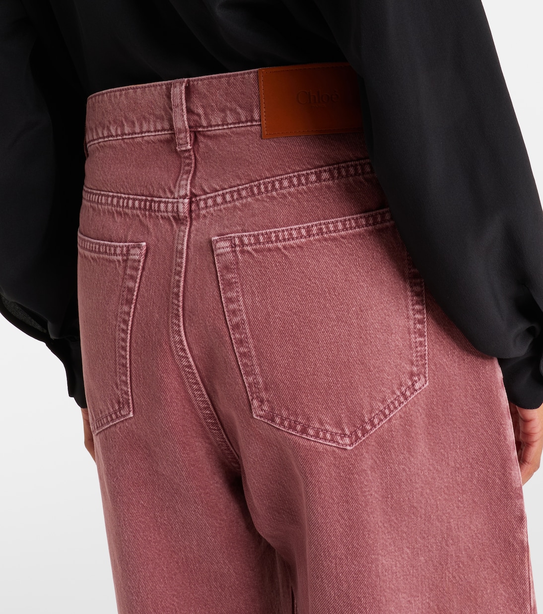 Straight Mid-Rise Jeans | Chloé