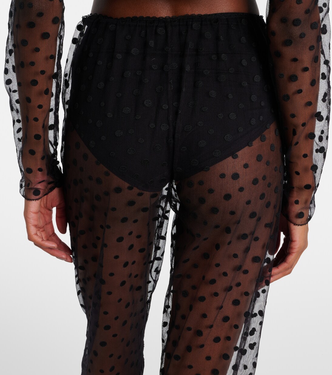 Schmale Hose aus einem Baumwollgemisch | Chloé