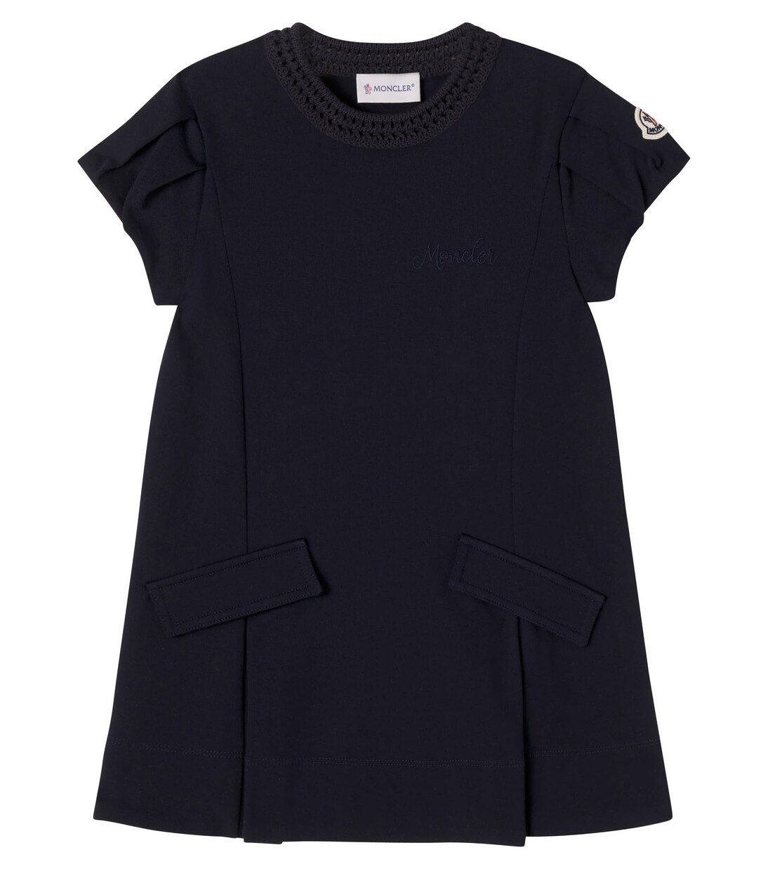 Cotton jersey dress | Moncler Enfant