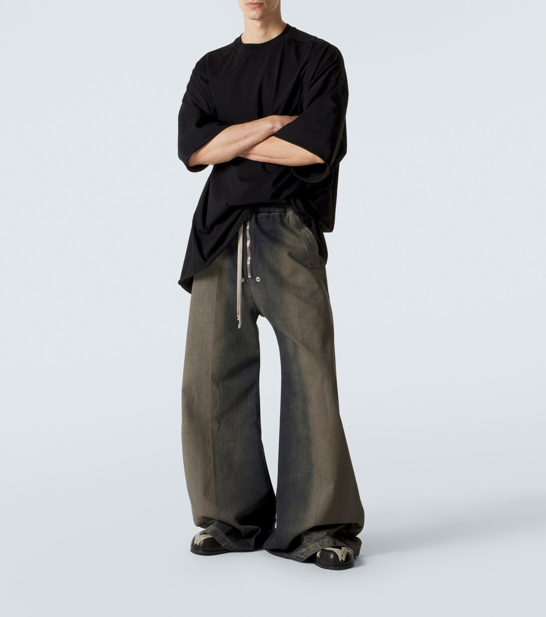 Mules Megalace de piel | Rick Owens