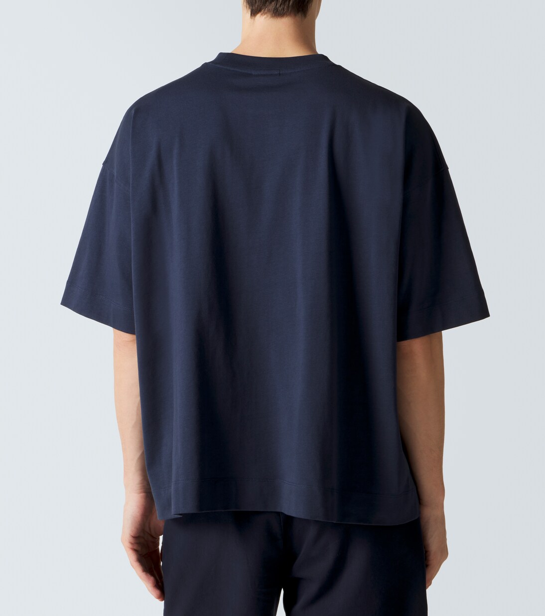 大廓形棉质针织T恤 | Dries Van Noten