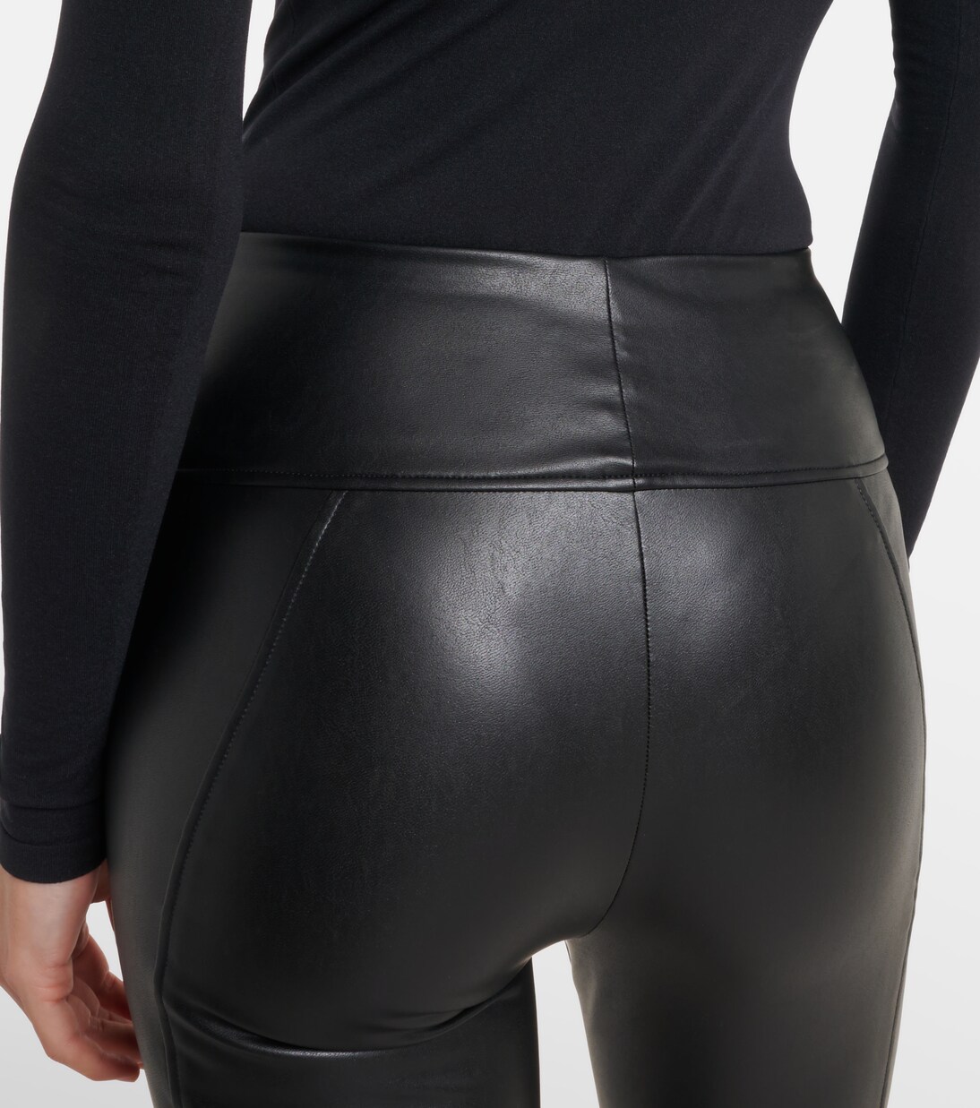 Edie涂层修身九分裤 | Wolford