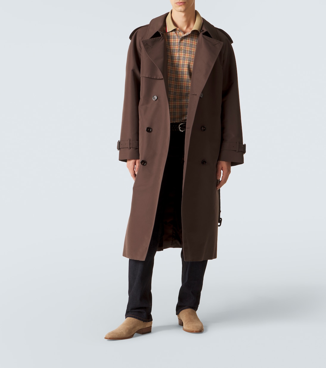 Mid-rise straight-leg jeans | Burberry