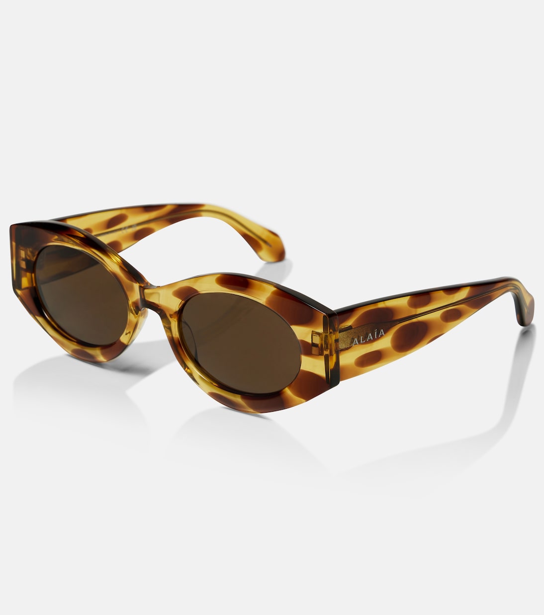 Logo oval sunglasses | Alaïa