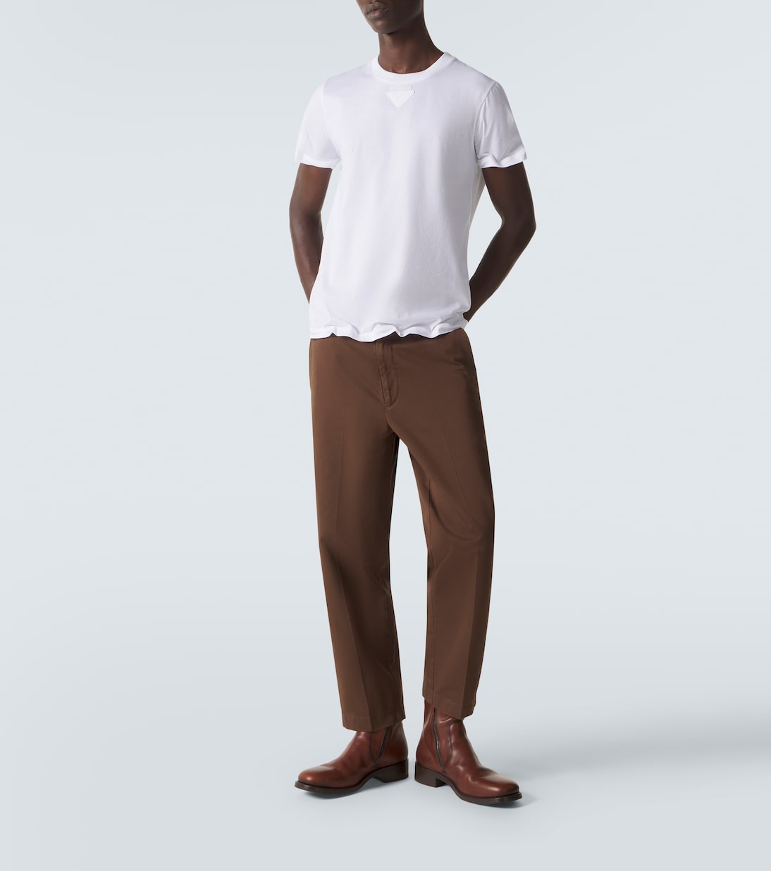 Cotton jersey T-shirt | Prada