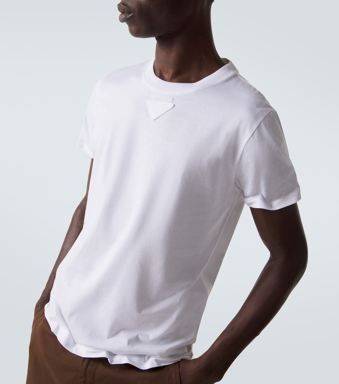 Cotton jersey T-shirt | Prada