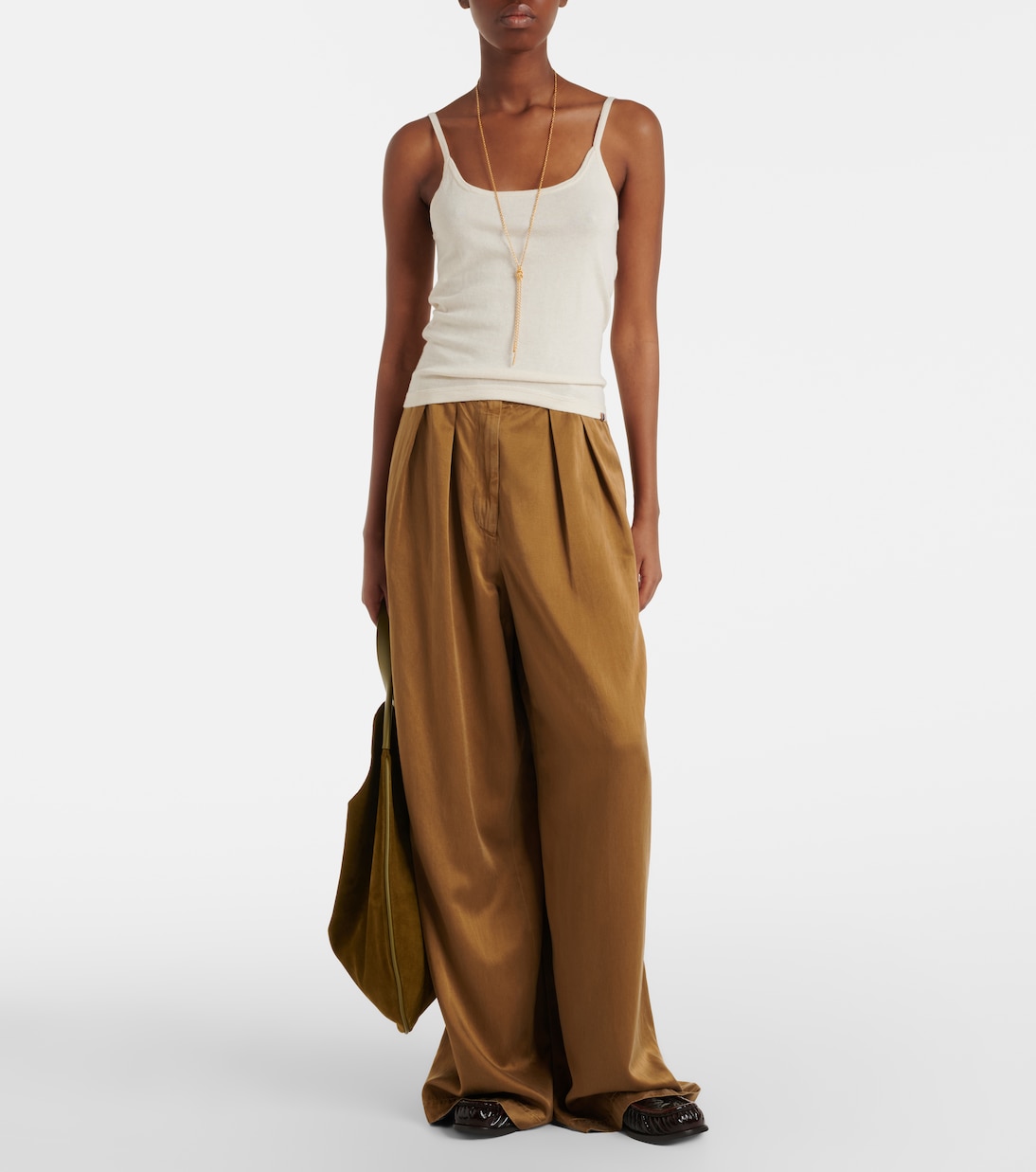 Débardeur N°471 Britney en coton et cachemire | Extreme Cashmere