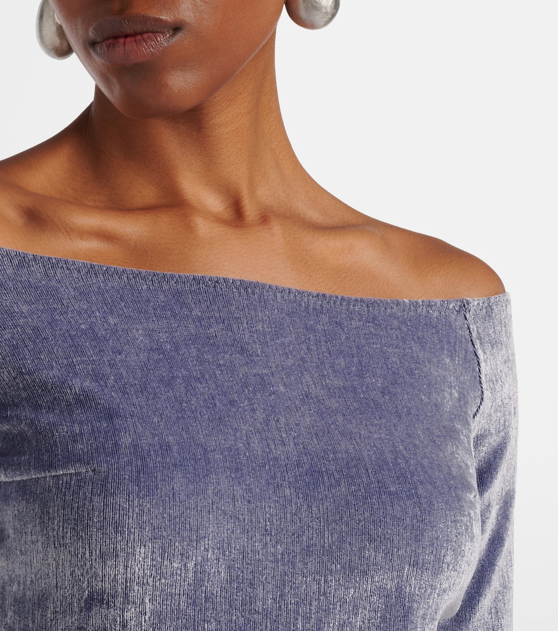 Off-shoulder bodysuit | Jacques Wei